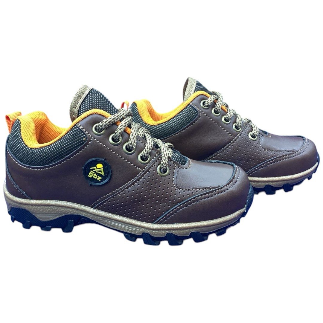 Tênis Adventure Infantil Menino Gibizinho Confortável Marrom 2