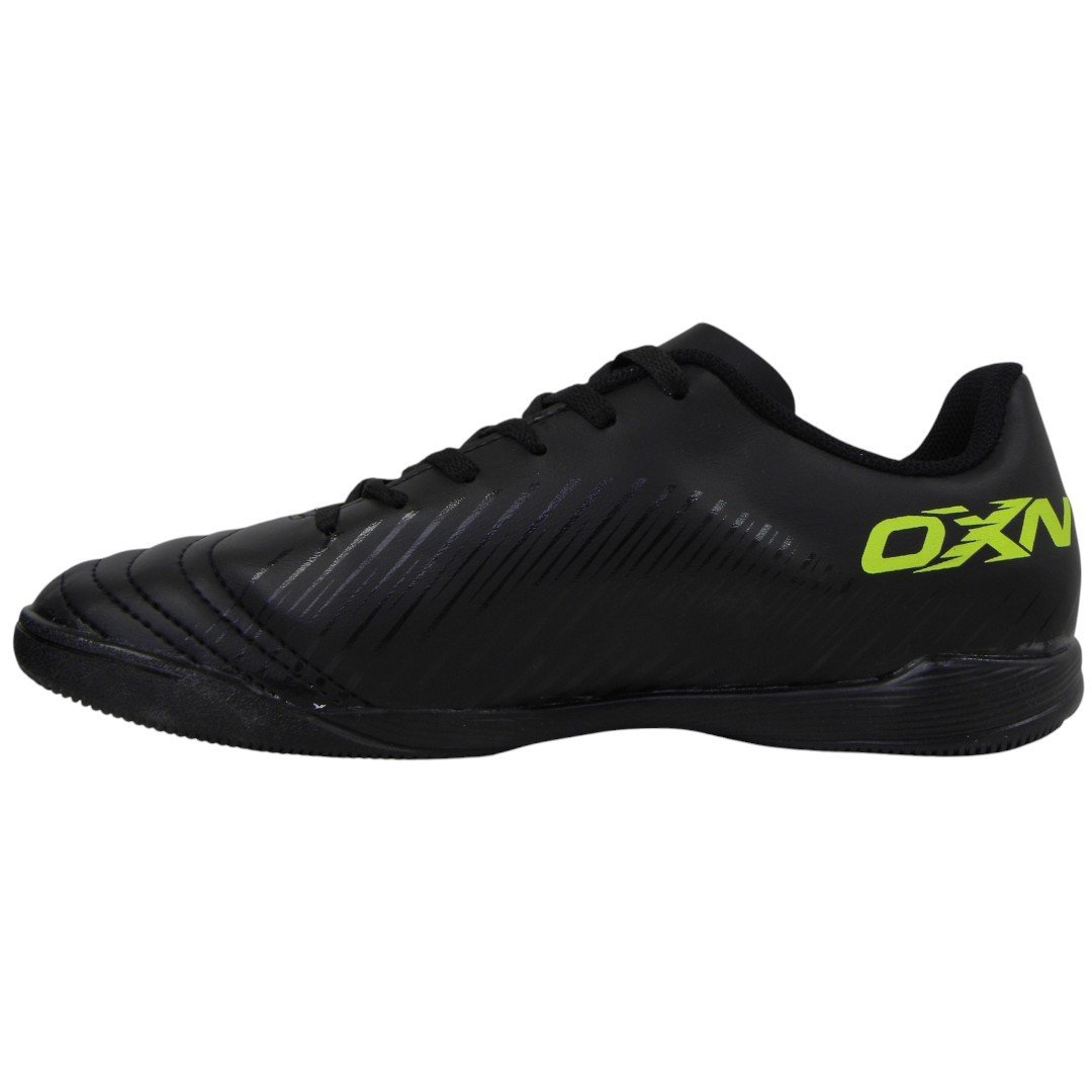 Chuteira Futsal Adulto Indoor Futebol de Salão Oxn Express Preto 3