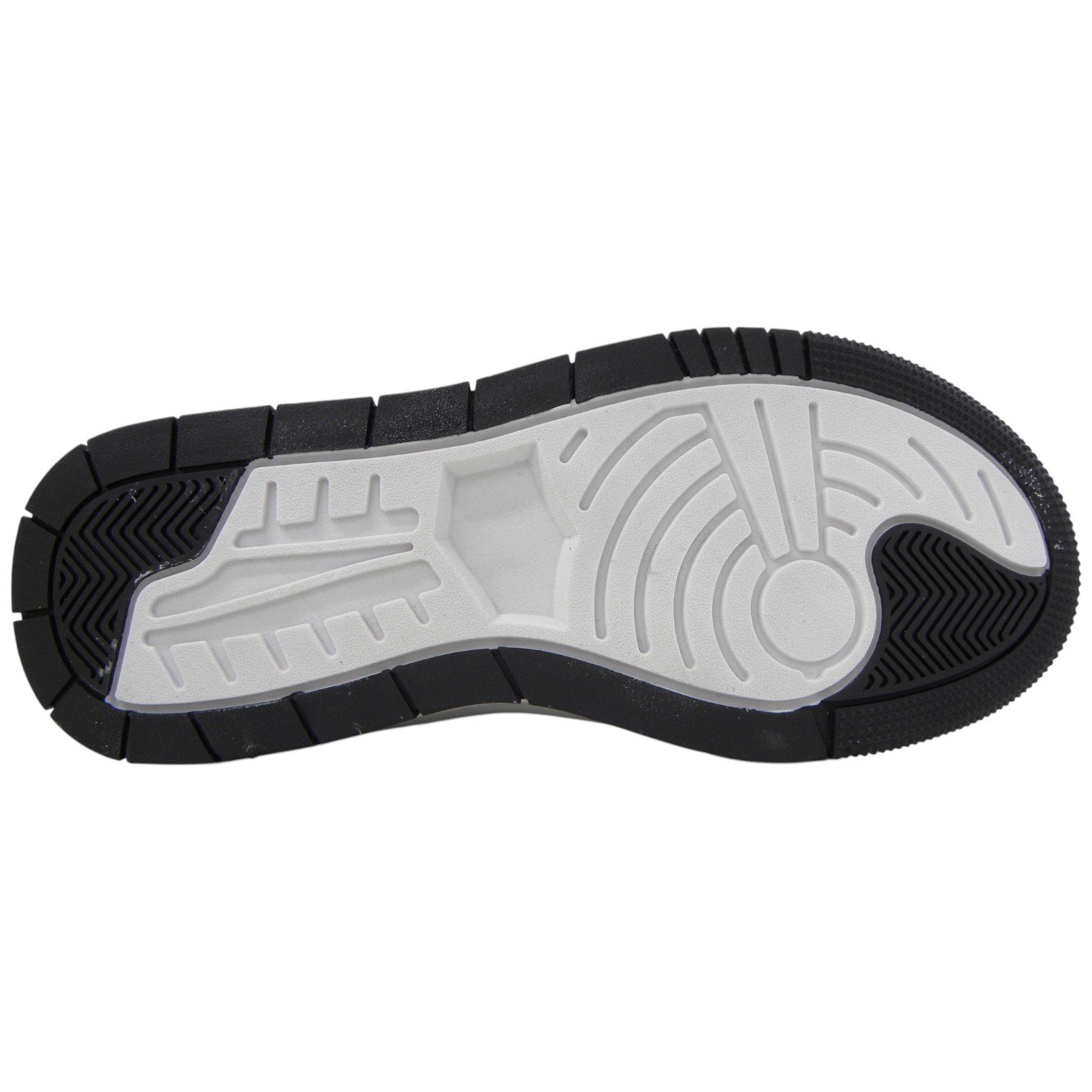 Tênis Casual Feminino Sola Alta Flat Urbano Conforto Redteen Branco/Preto 5