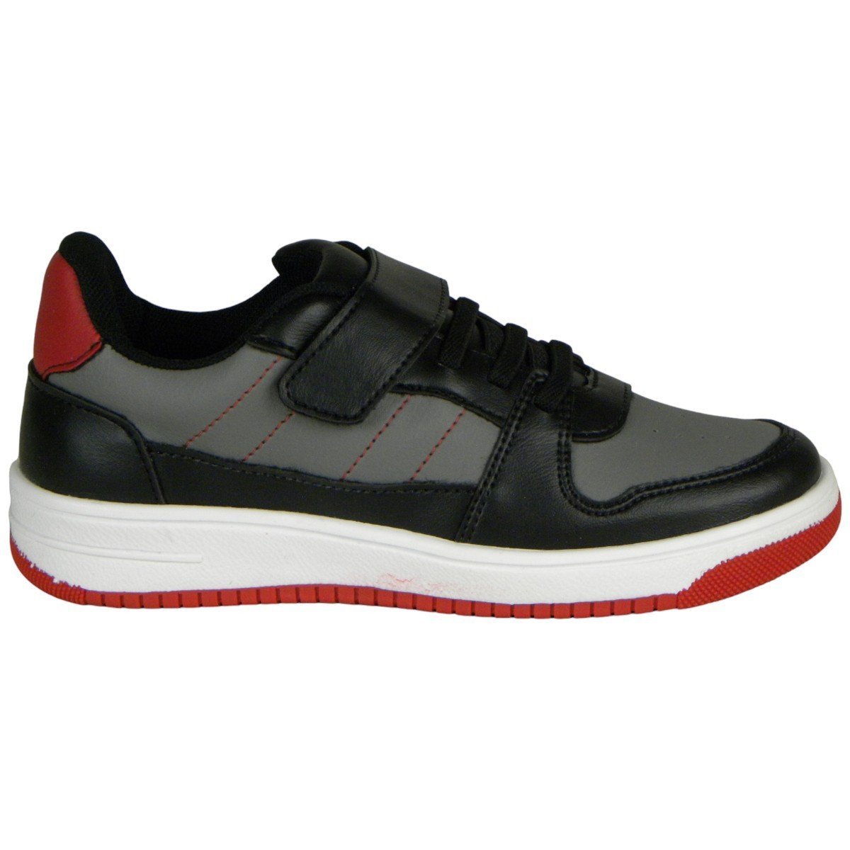 Tênis Casual Infantil Menino Calce Fácil Com Velcro Conforto