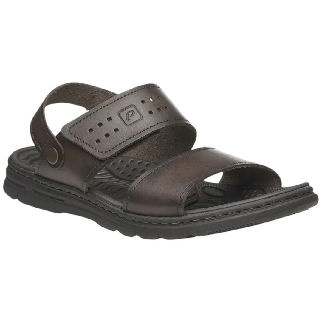 Sandália Masculina Pegada Conforto Marrom 2