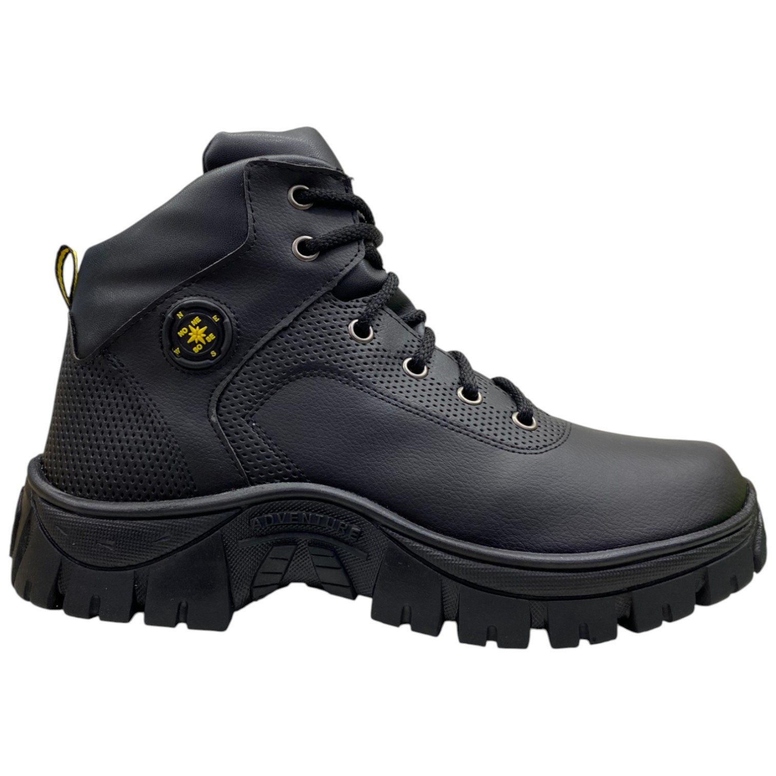 Bota Casual Masculina Adventure Tratorada Cano Alto Trekking