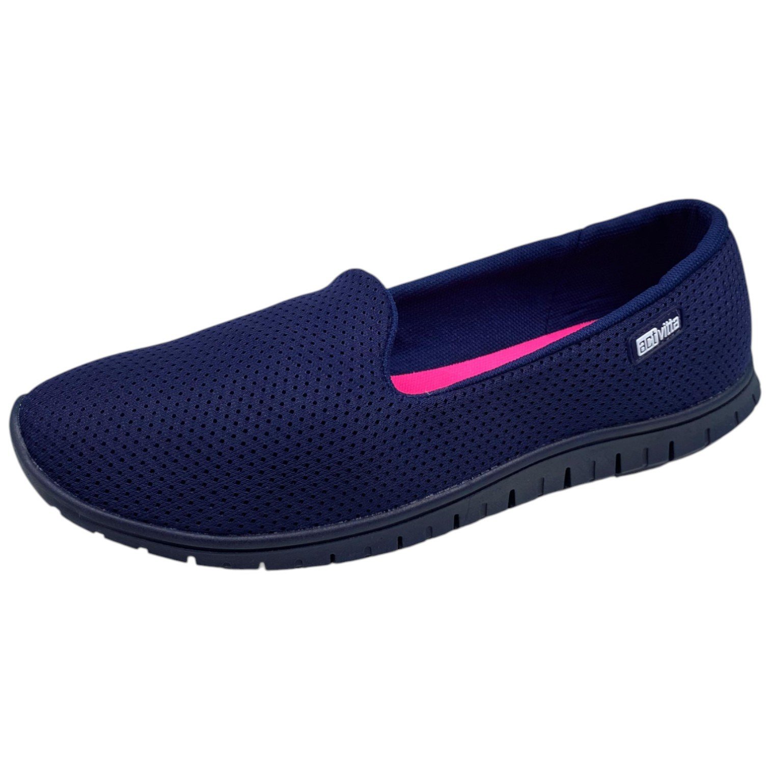 Tênis Sapatilha Slip On Feminino Actvitta Confortável + Leve Azul 3