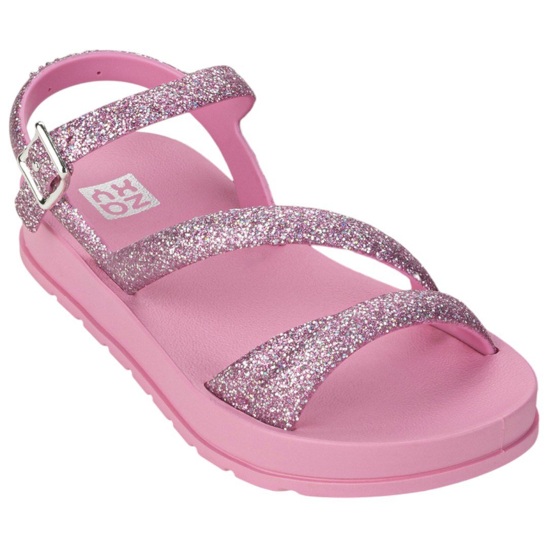 Sandália Papete Infantil Menina Zaxy Glitter New Confortável