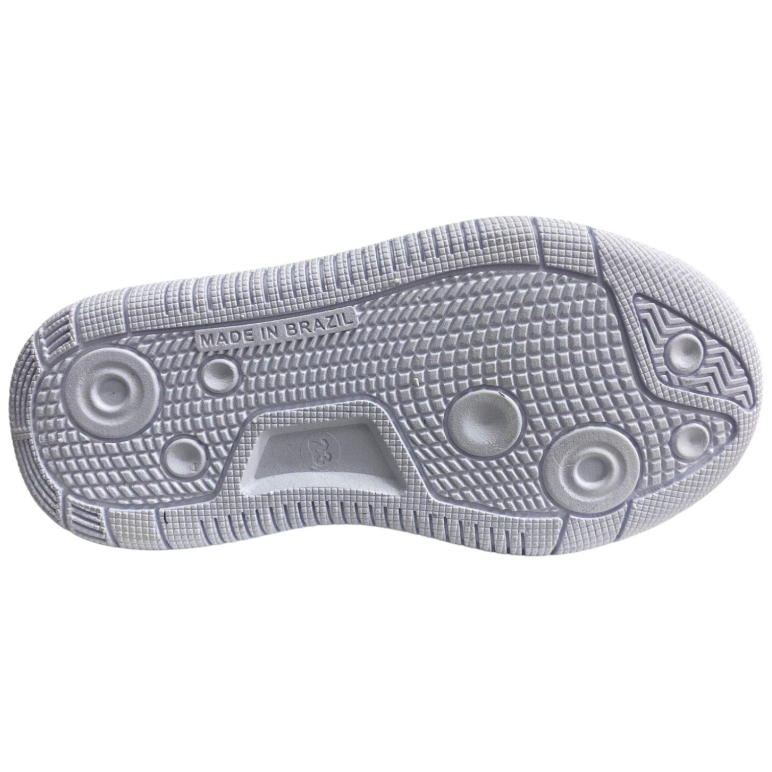 Tênis Casual Infantil Crianças Moda Street Calce Fácil Kids Preto/Branco 4