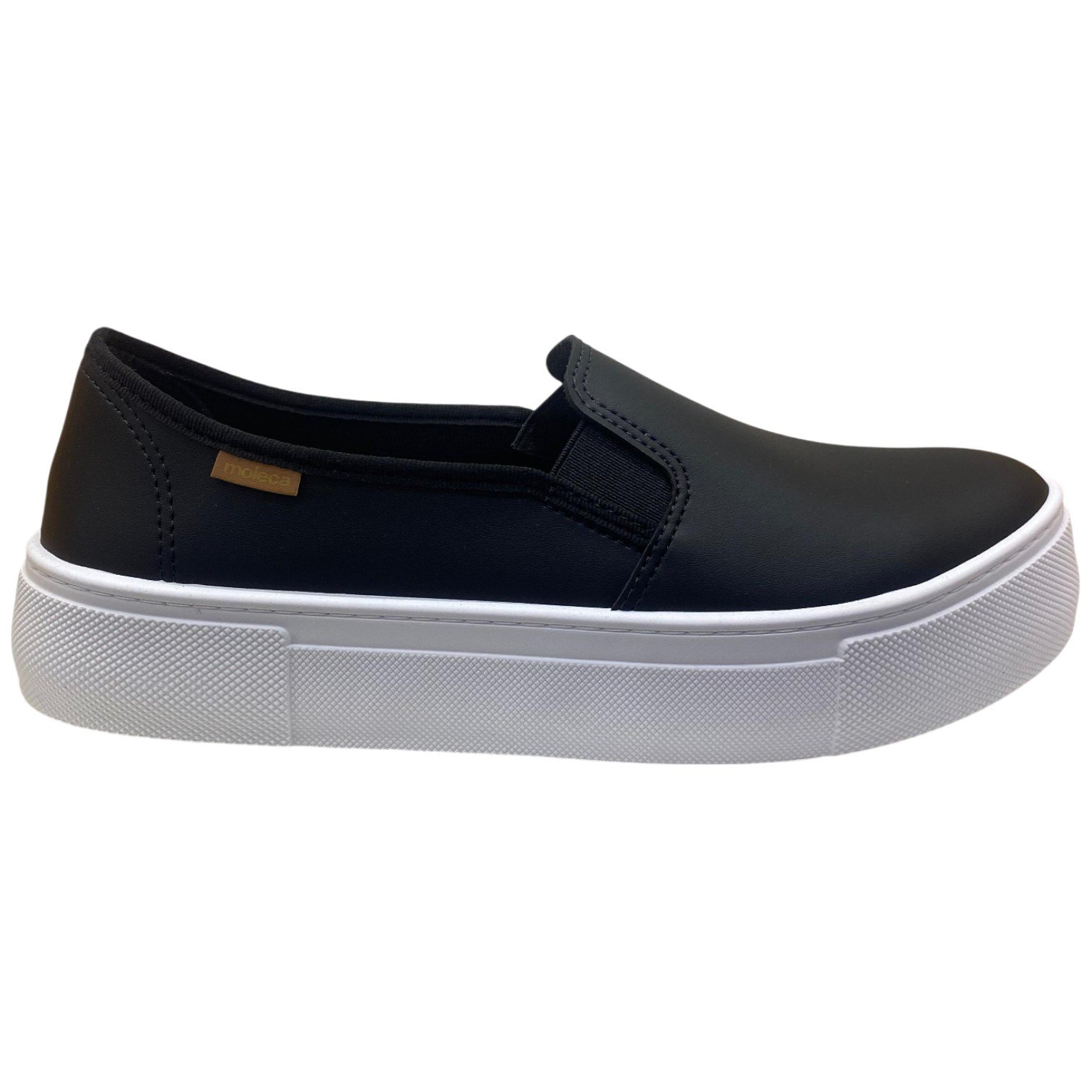 Tênis Casual Feminino Iate Moleca Calce Fácil Slip On