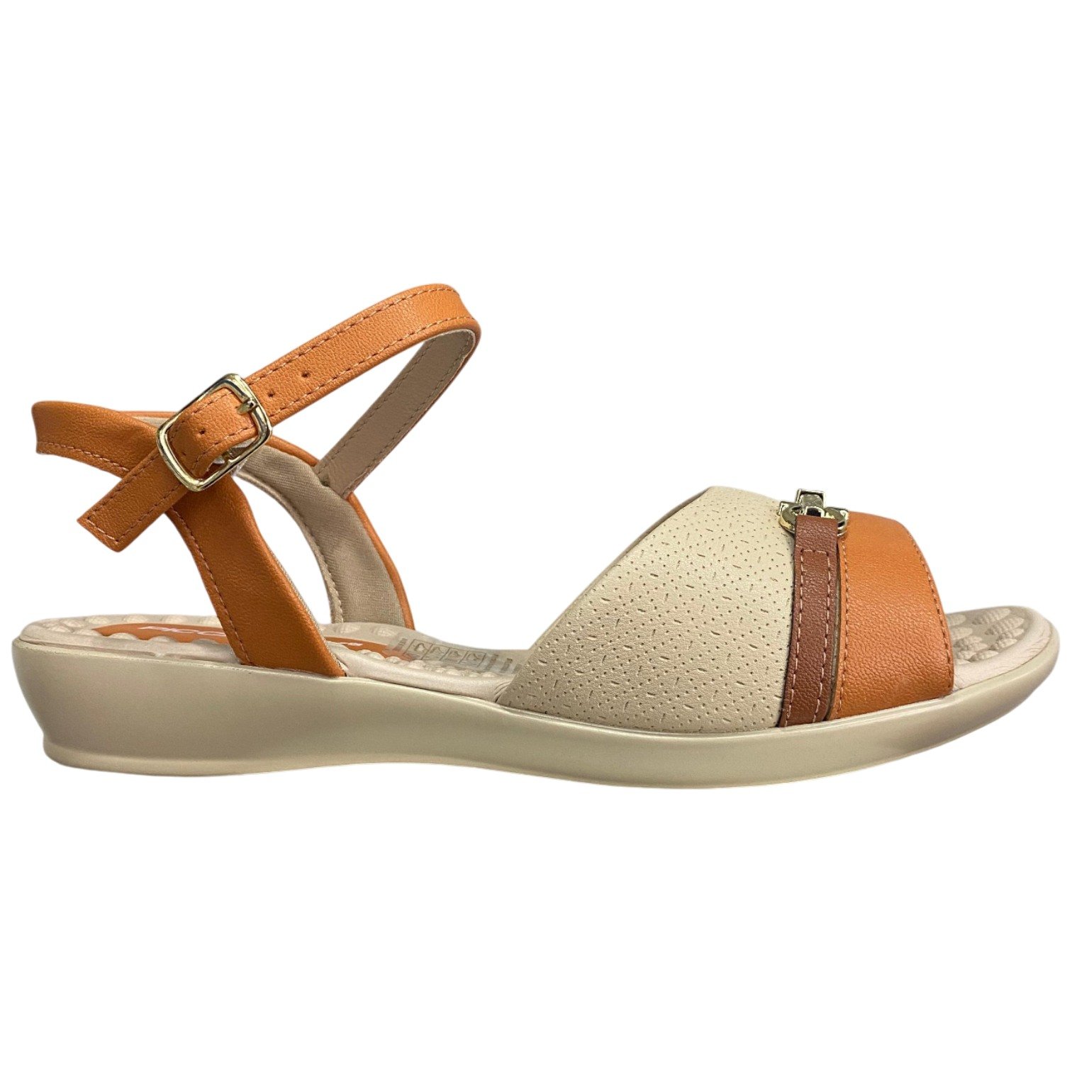 Sandália Feminina Salto Baixo Anabela Piccadilly Conforto