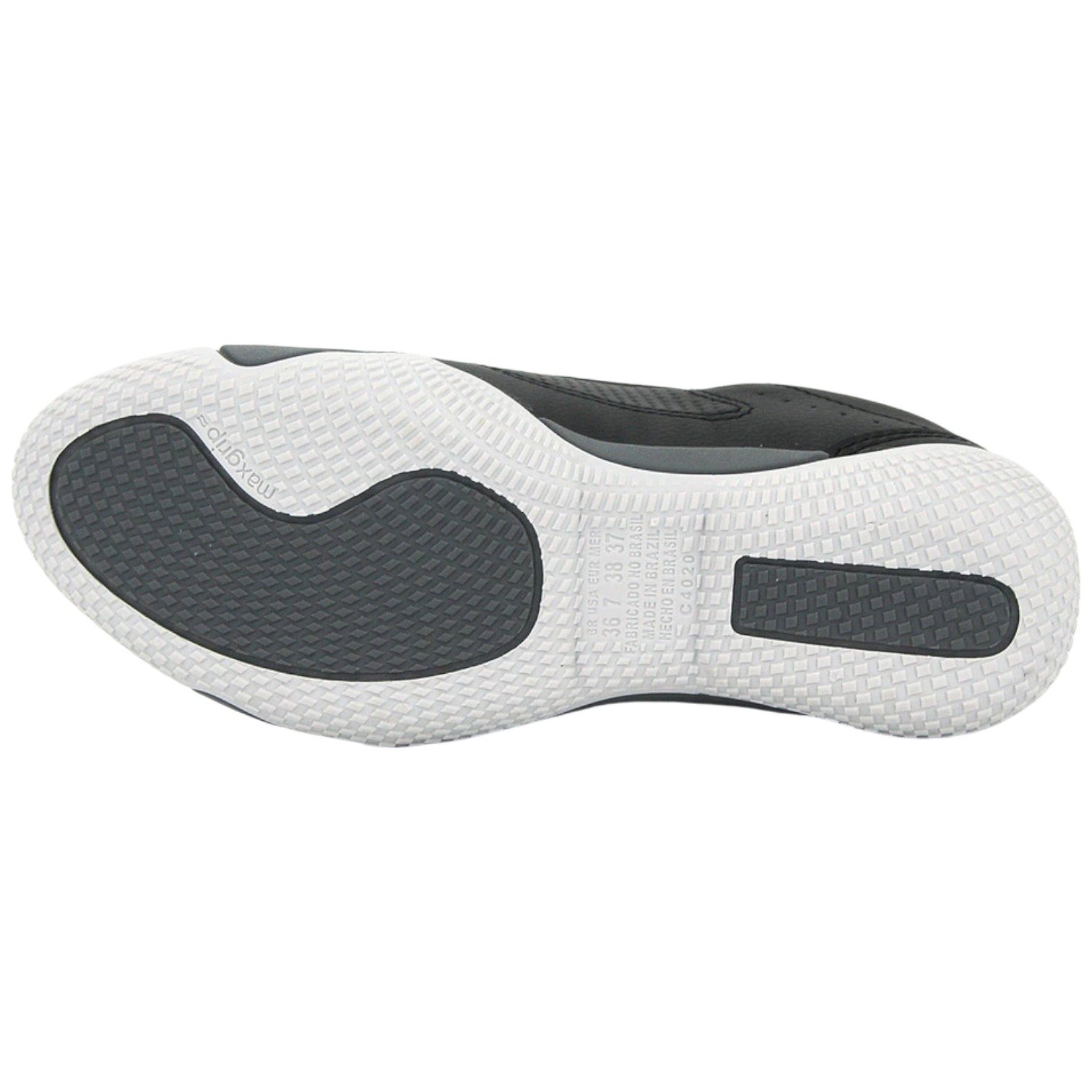 Tênis Casual Feminino Kolosh Calce Fácil Com Zíper Conforto Preto 5