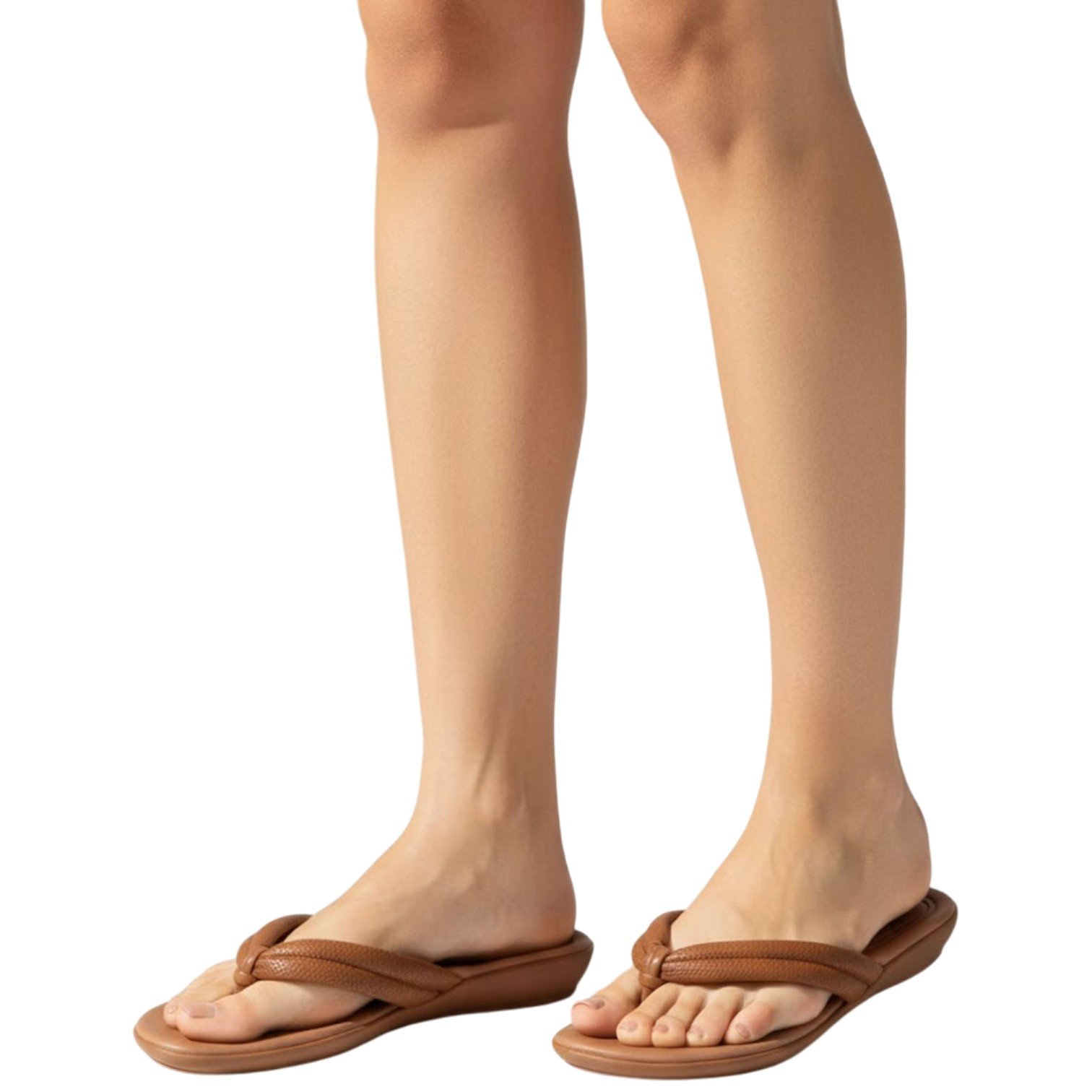 Sandália Chinelo Feminino Anabela Piccadilly Máximo Conforto Marrom 4