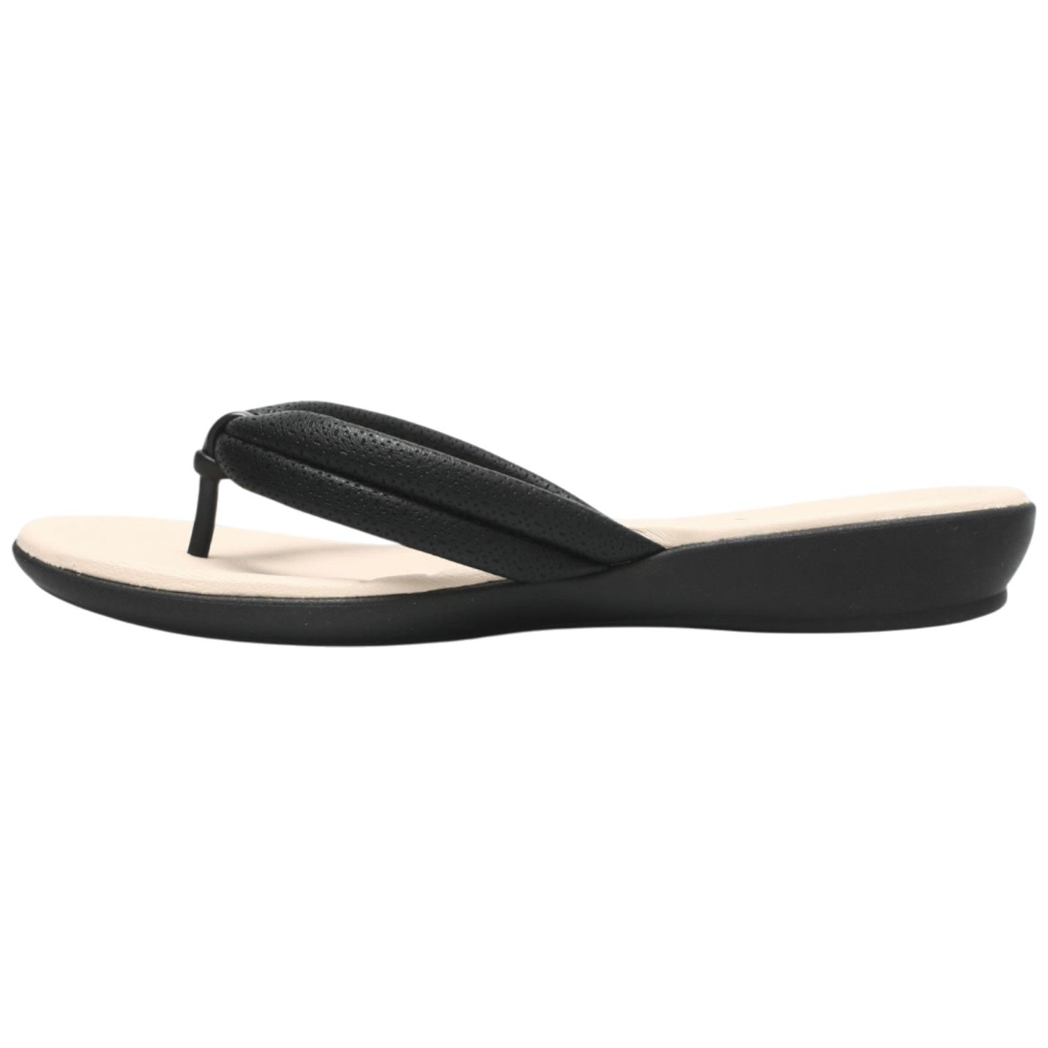 Sandália Chinelo Feminino Anabela Piccadilly Máximo Conforto Preto 3