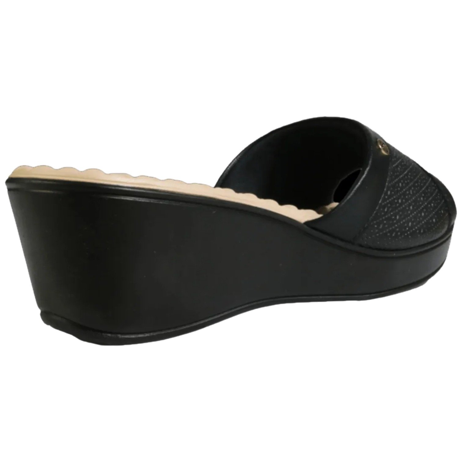Tamanco Casual Ortopédico Feminino Piccadilly Confortável Preto 4