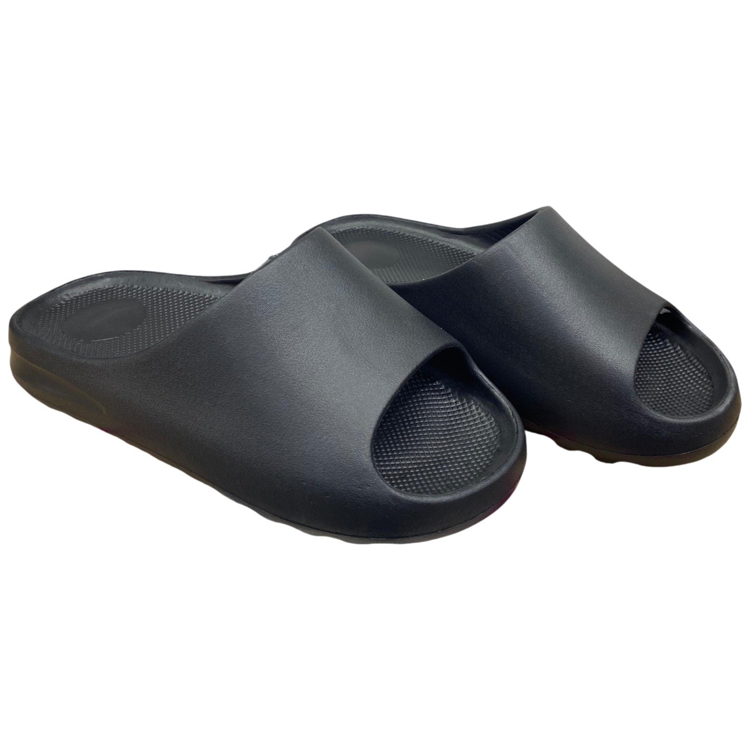 Chinelo Slide Adulto Feminino Nuvem Confortável Leve Macio Preto 3