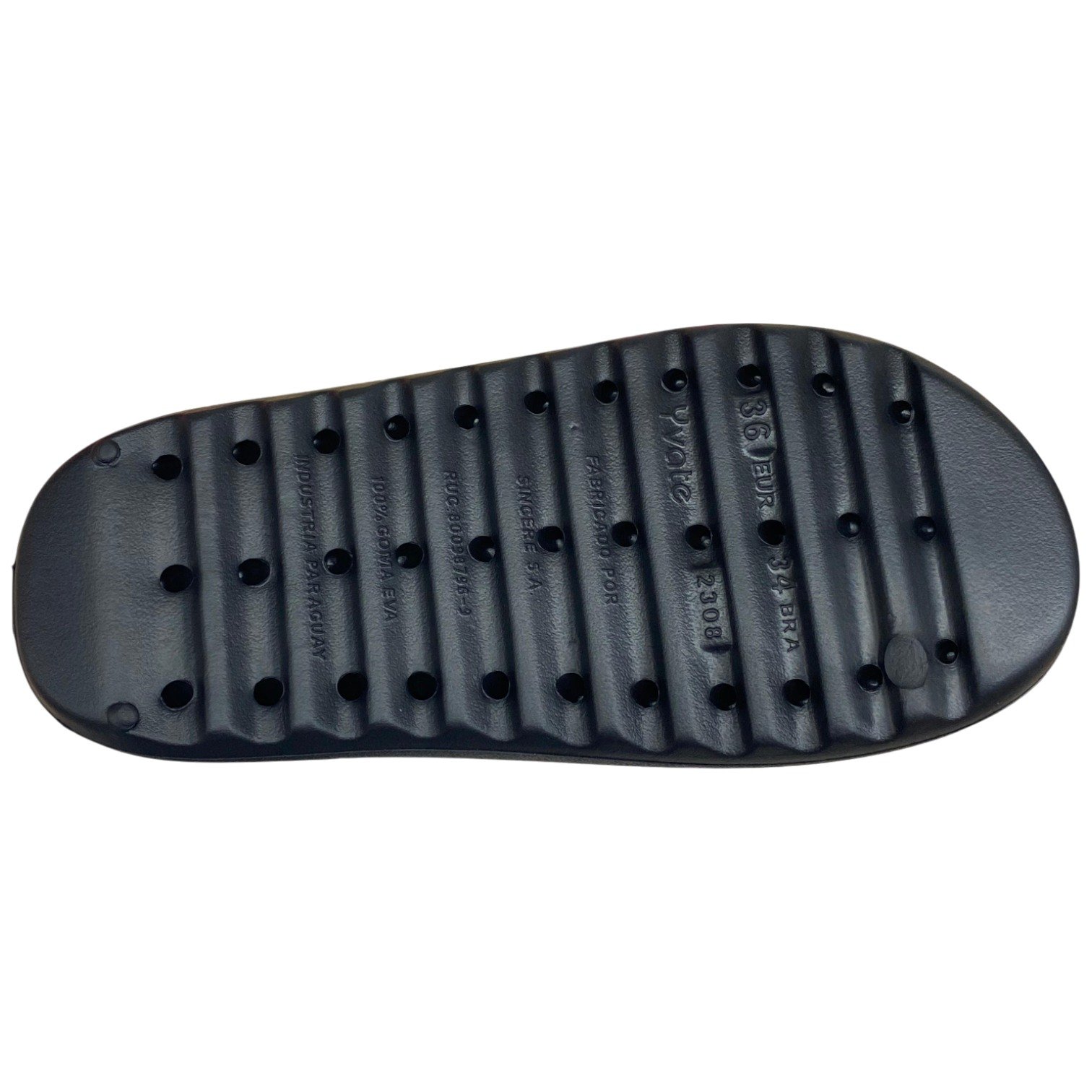 Chinelo Slide Adulto Feminino Nuvem Confortável Leve Macio Preto 5