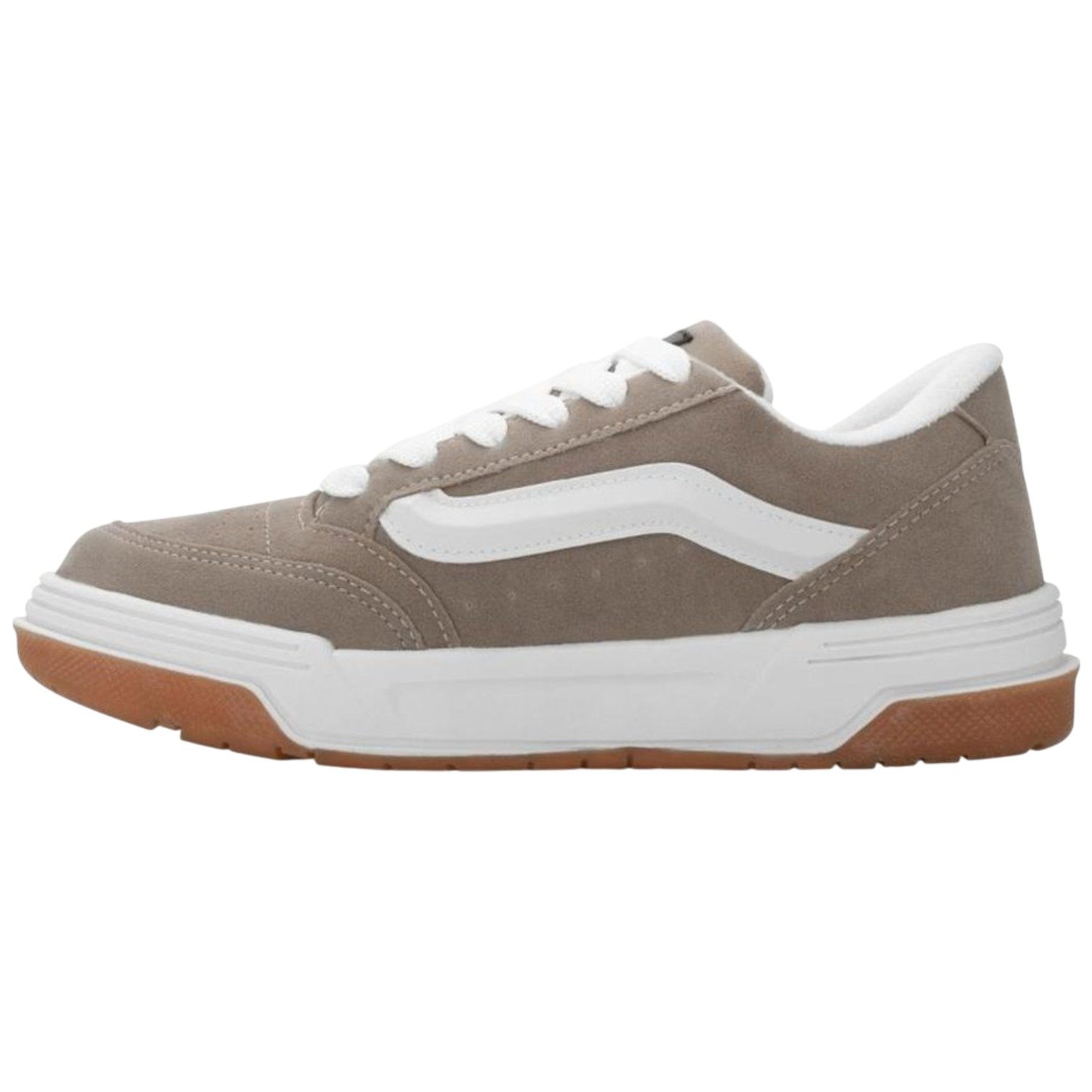 Tênis Casual Masculino Urbano Streetwear Confortável By Oxii Marrom 3