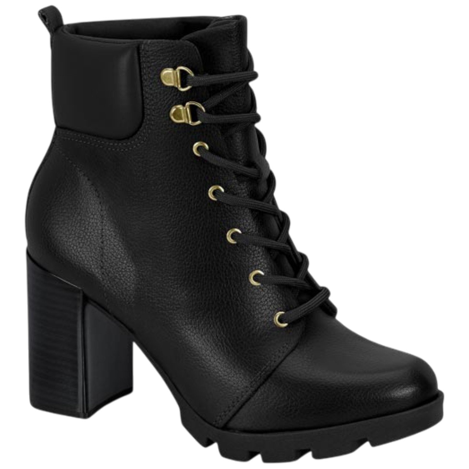 Bota Corturno Feminino Beira Rio Salto Alto