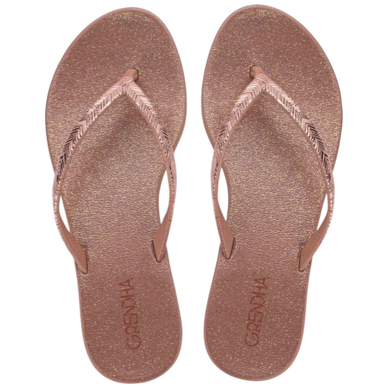 Sandália Rasteira Feminina Grendha Amor Em Flor Dia A Dia Rosa 2
