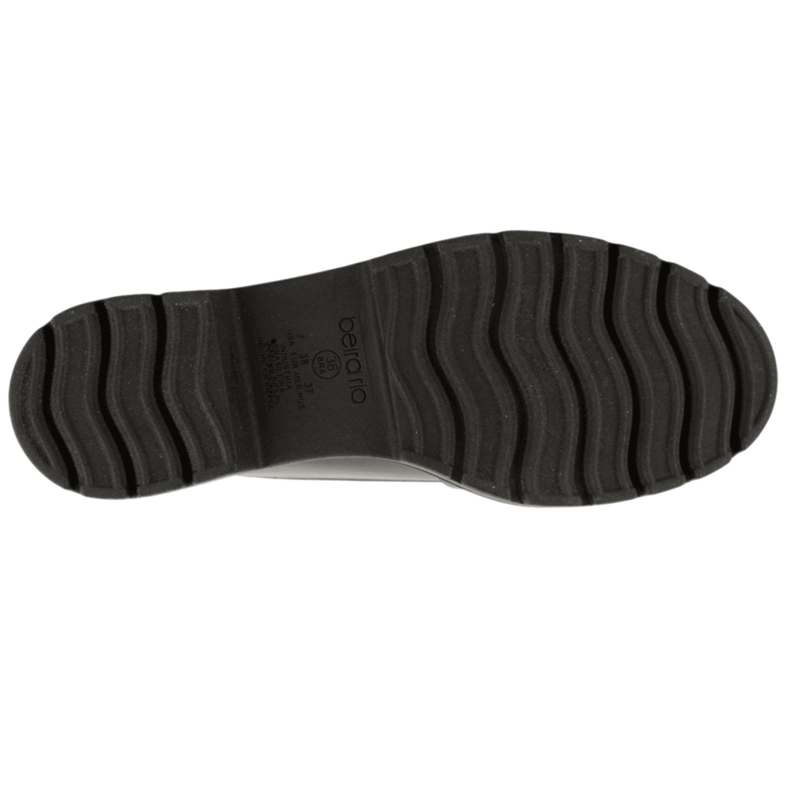 Sapato Mocassim Feminino Beira Rio Bico Redondo Casual Preto 4