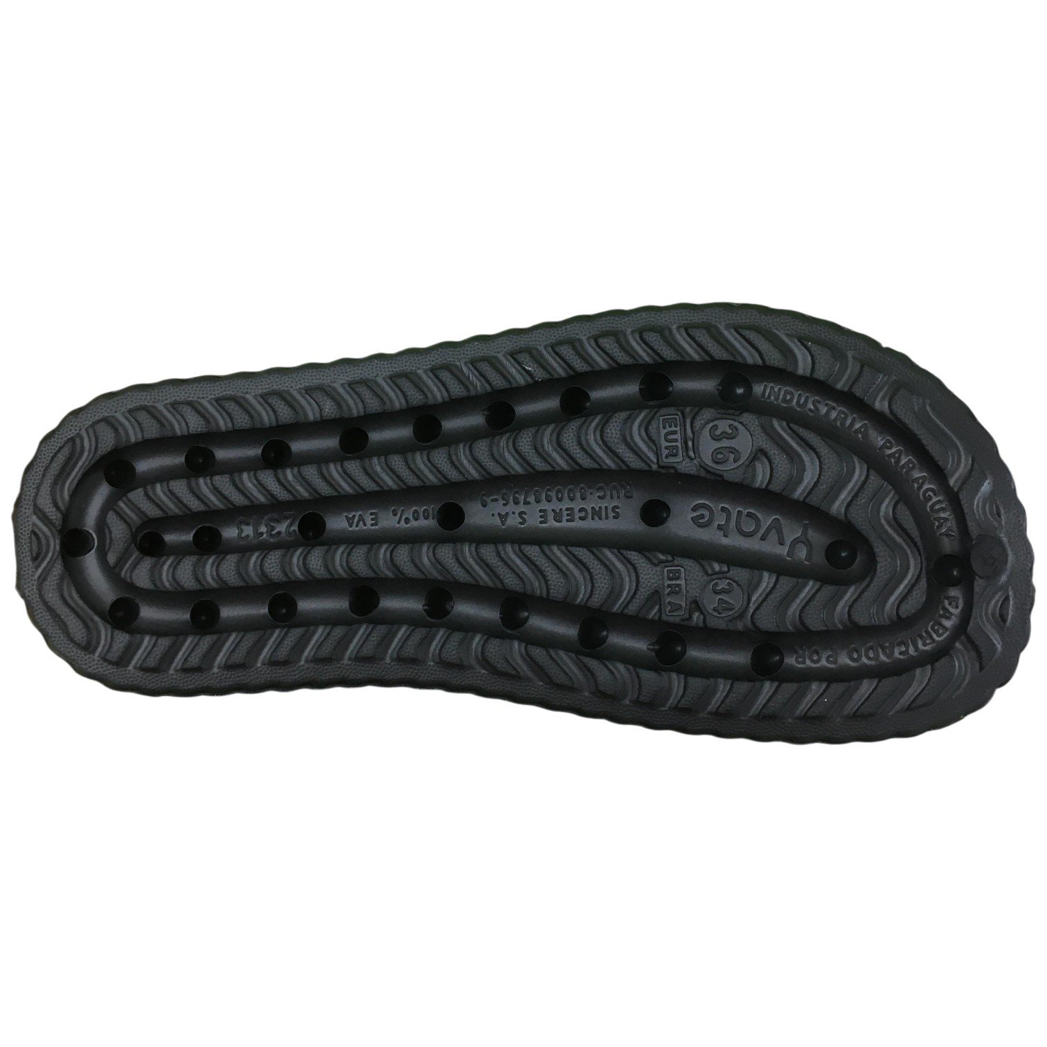 Chinelo Trança Feminino Plataforma Leve E Confortável Preto 4