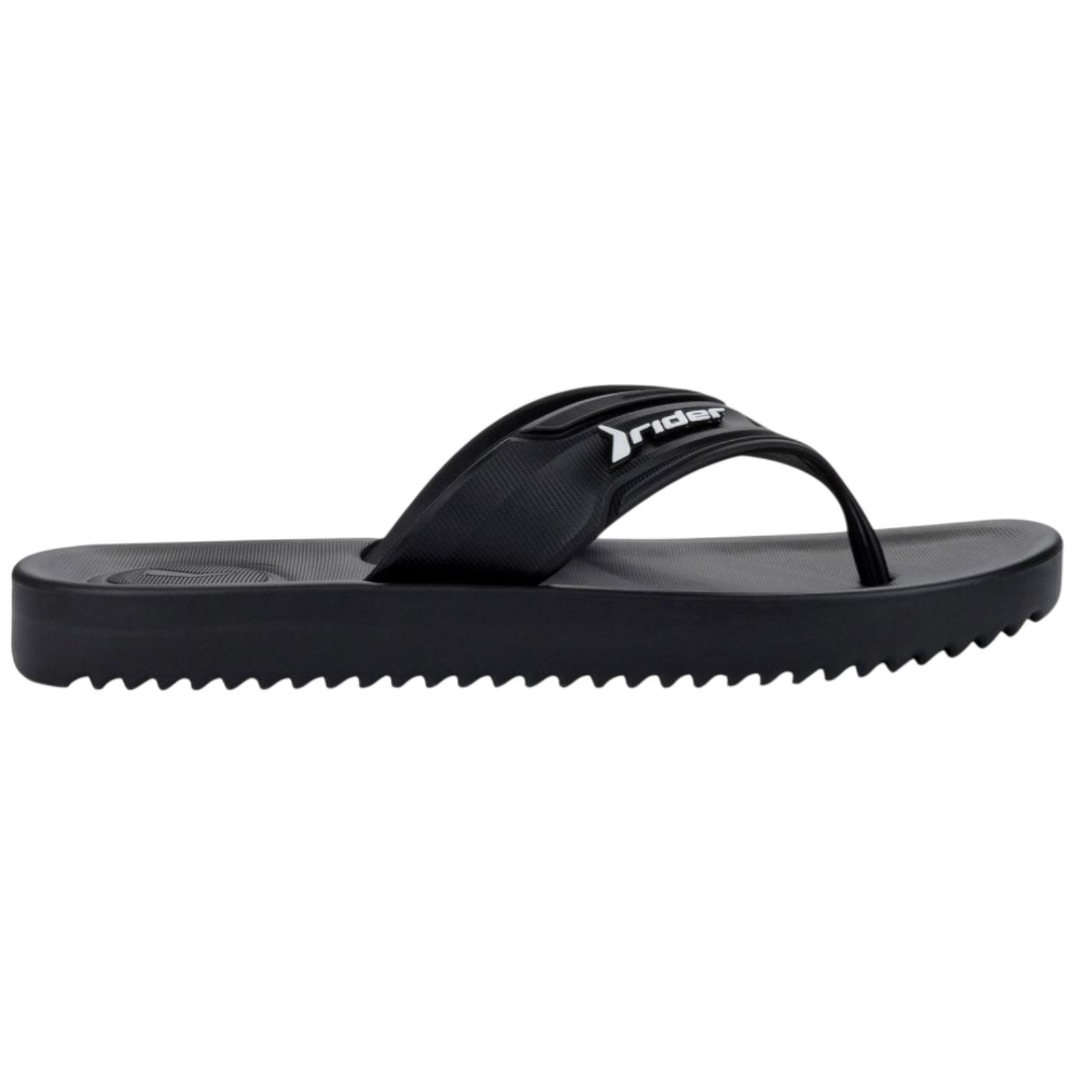 Chinelo De Dedo Masculino Rider Trace Anatômico Grendene Preto 3
