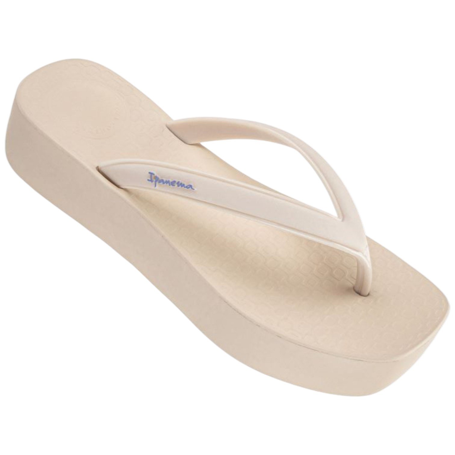 Chinelo de Dedo Plataforma Casual Feminino Ipanema Pluma Bege 4