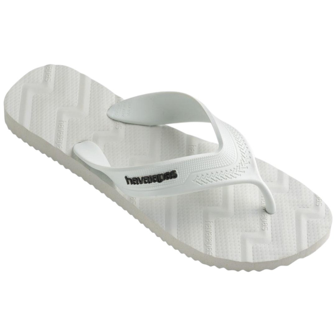 Chinelo De Dedo Masculino Havaianas Track Waver Original Branco 2