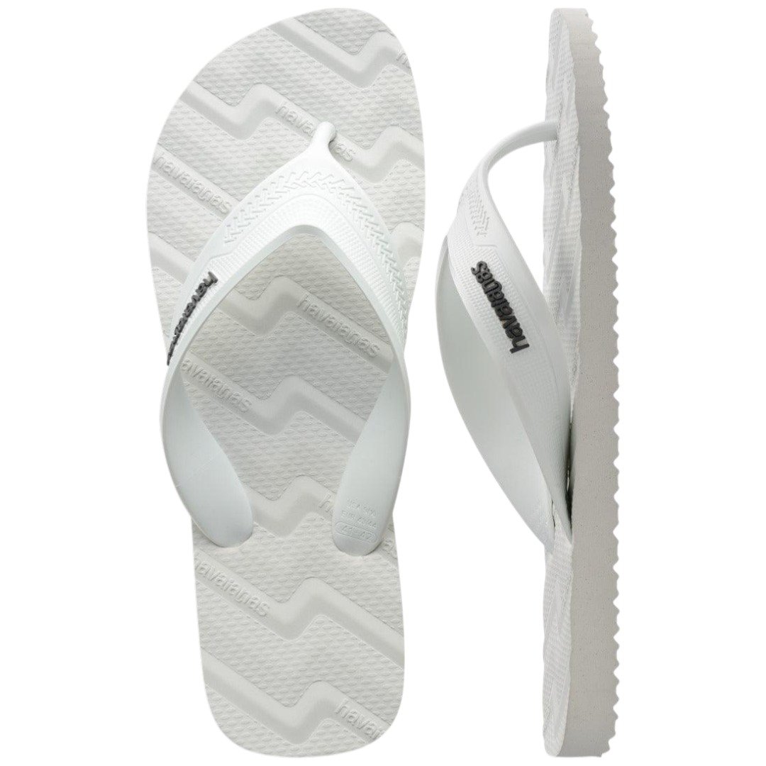 Chinelo De Dedo Masculino Havaianas Track Waver Original Branco 4