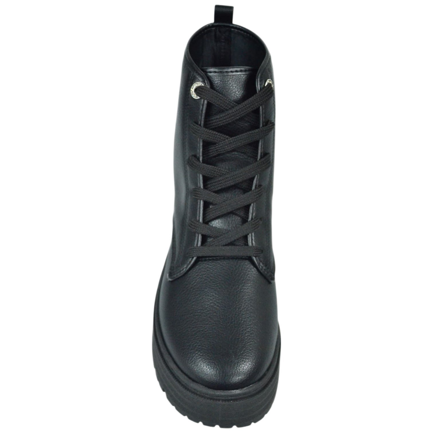 Bota Feminina Coturno Moleca Plataforma Preto 3