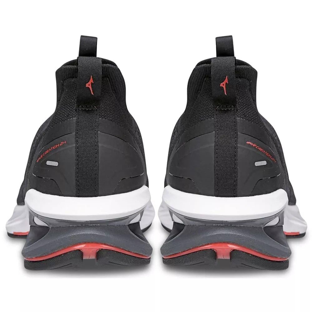 Tênis Mizuno Wave Creation 24 Knit Preto 2