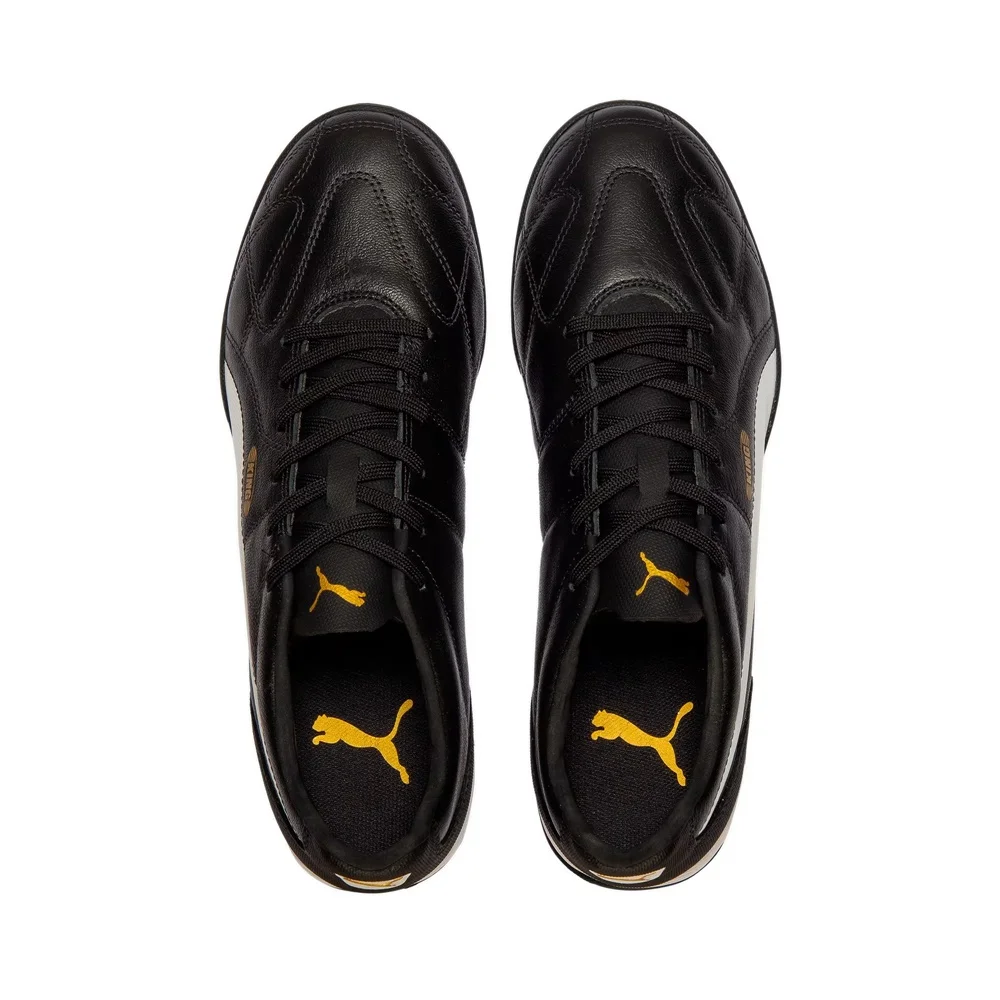 Chuteira Society Puma KING TT Preto/Branco 6
