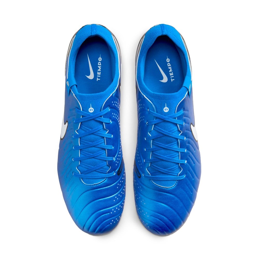 TIEMPO Nike ブルー サッカーシューズ FG Chuteira Futsal Nike Tiempo Legend 10 Club IC Adulto Azul