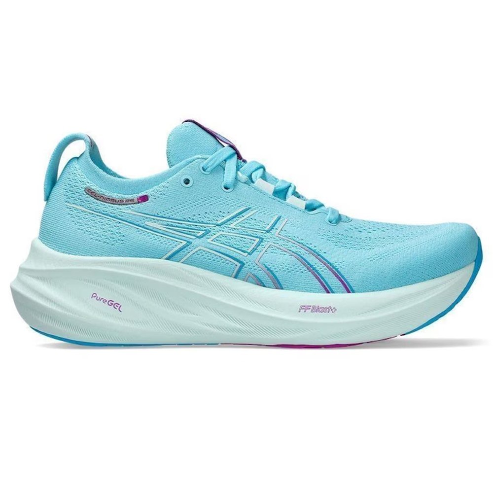 Tênis Asics Gel Nimbus 26 Paris Masculino 1011B928-750 Azul/Laranja