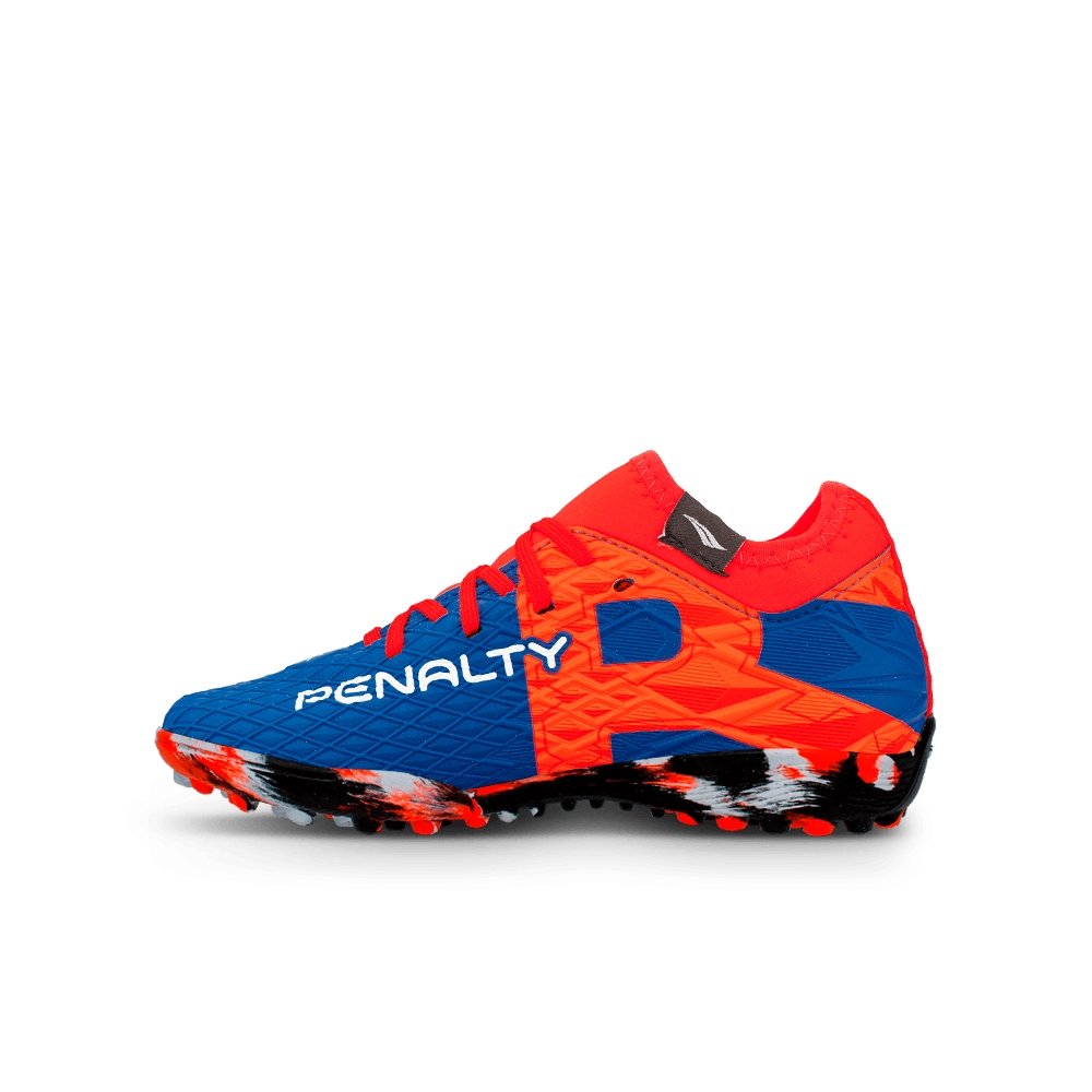 Chuteira Society Penalty Rx Locker Kids Y-3 Marinho/Laranja 2