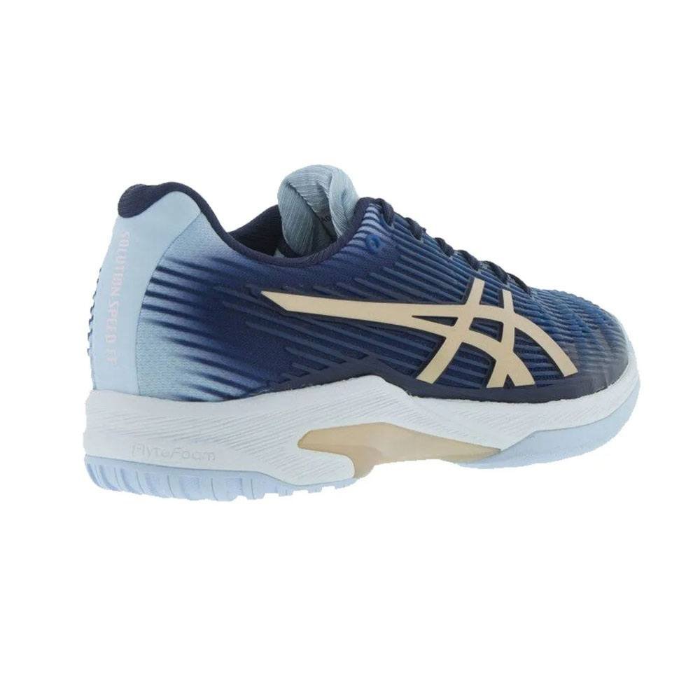 Tênis Asics Solution Speed FF Feminino Azul Escuro 2