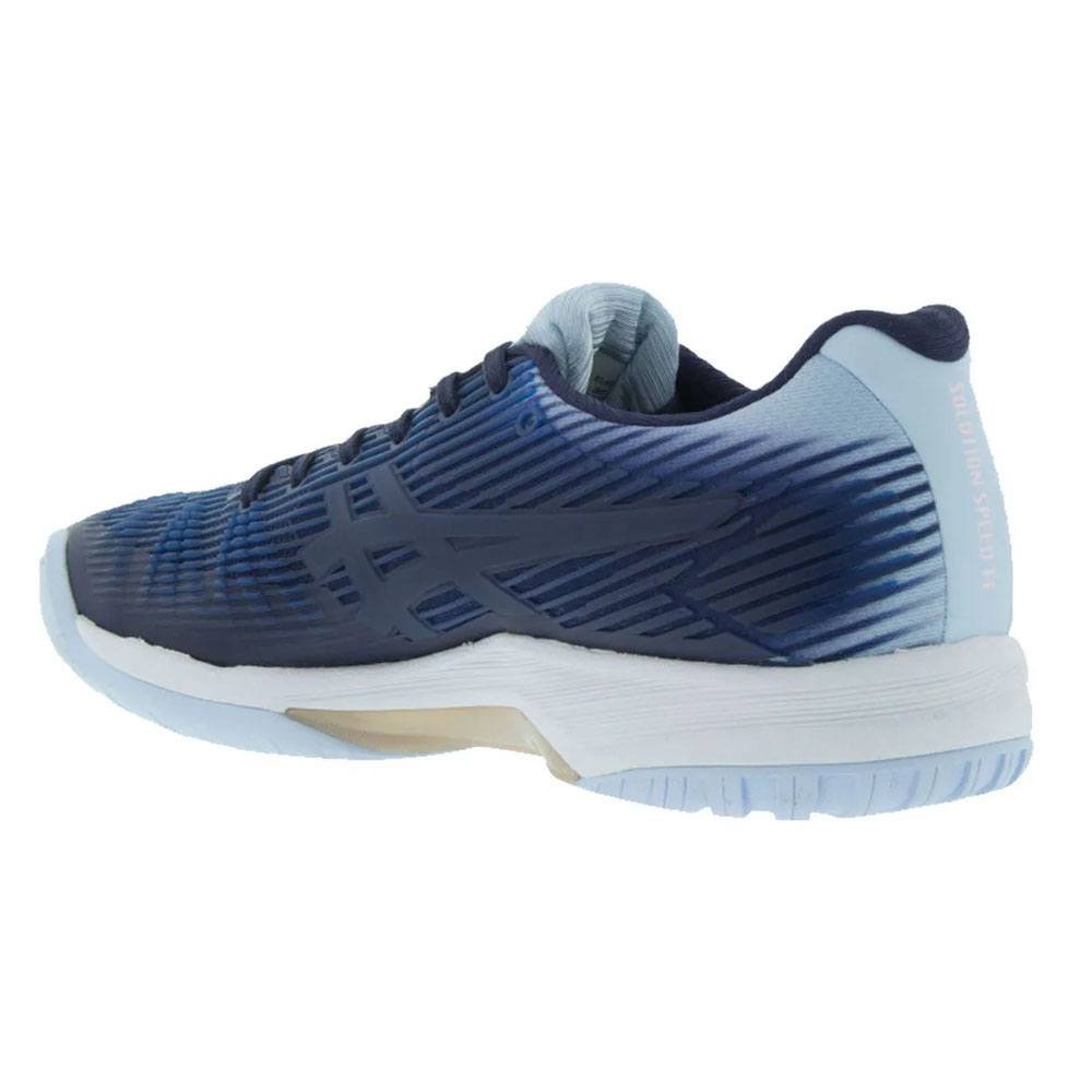 Tênis Asics Solution Speed FF Feminino Azul Escuro 3