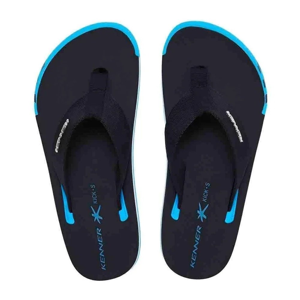 Chinelo Kenner Kicks.S Arrow Preto/Azul 2