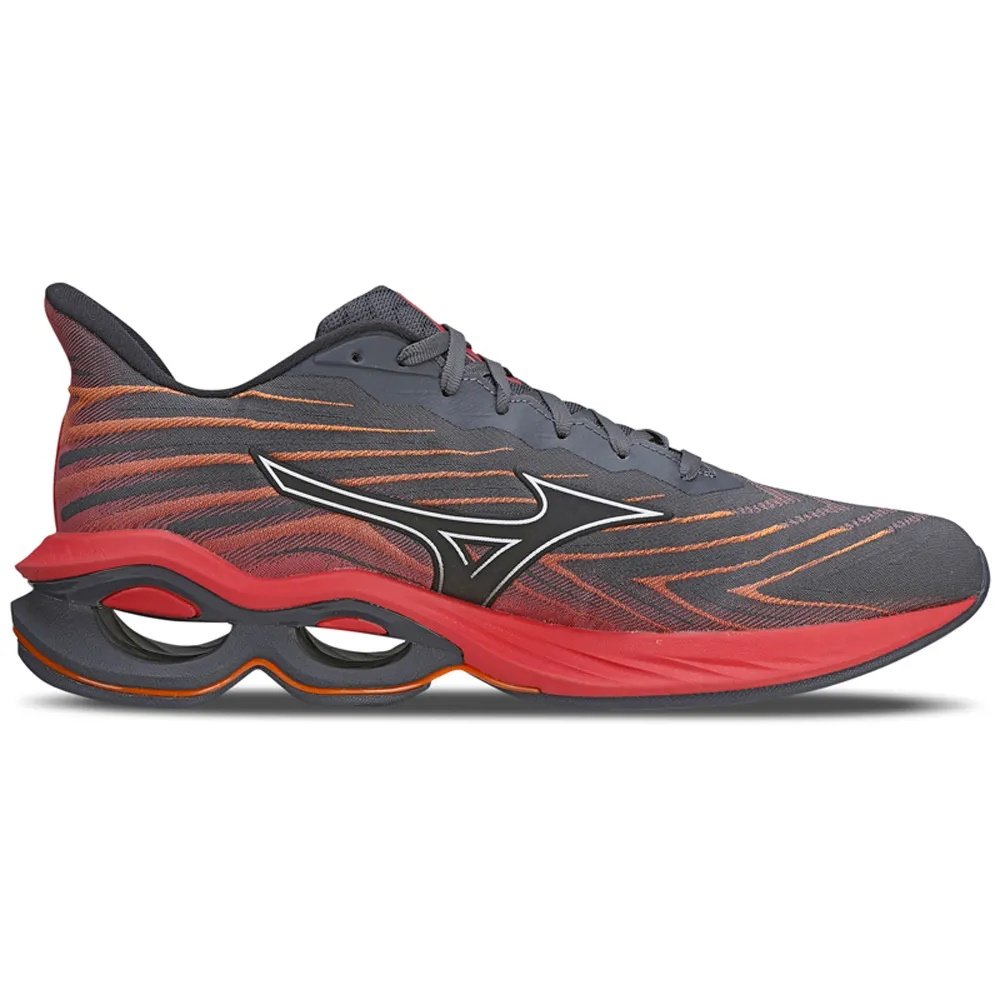 Tênis Mizuno Wave Creation 25 Vermelho/Preto 2