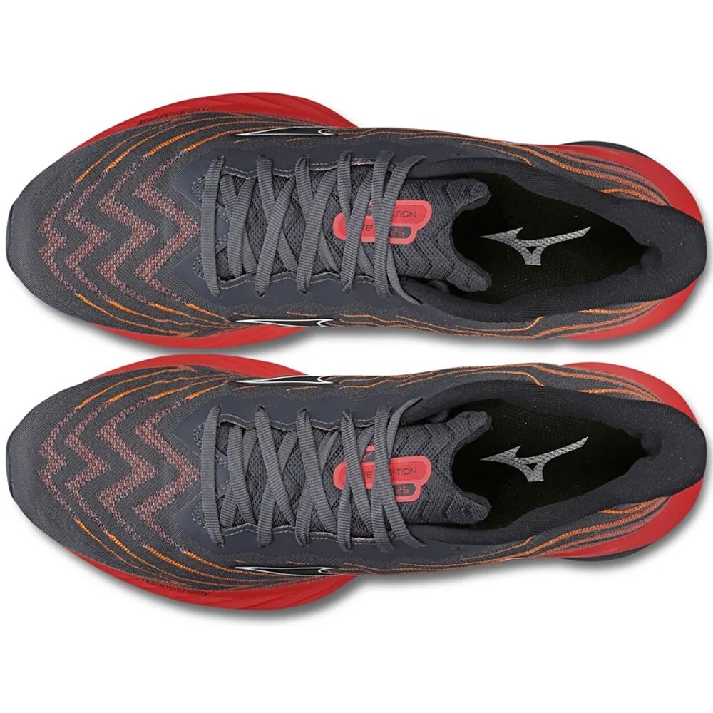 Tênis Mizuno Wave Creation 25 Vermelho/Preto 4