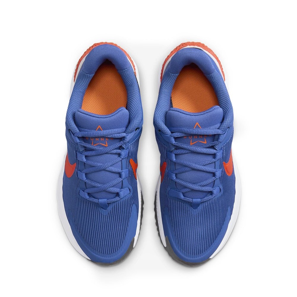 Tênis Nike Star Runner 4 NN (GS) Azul/Laranja 4