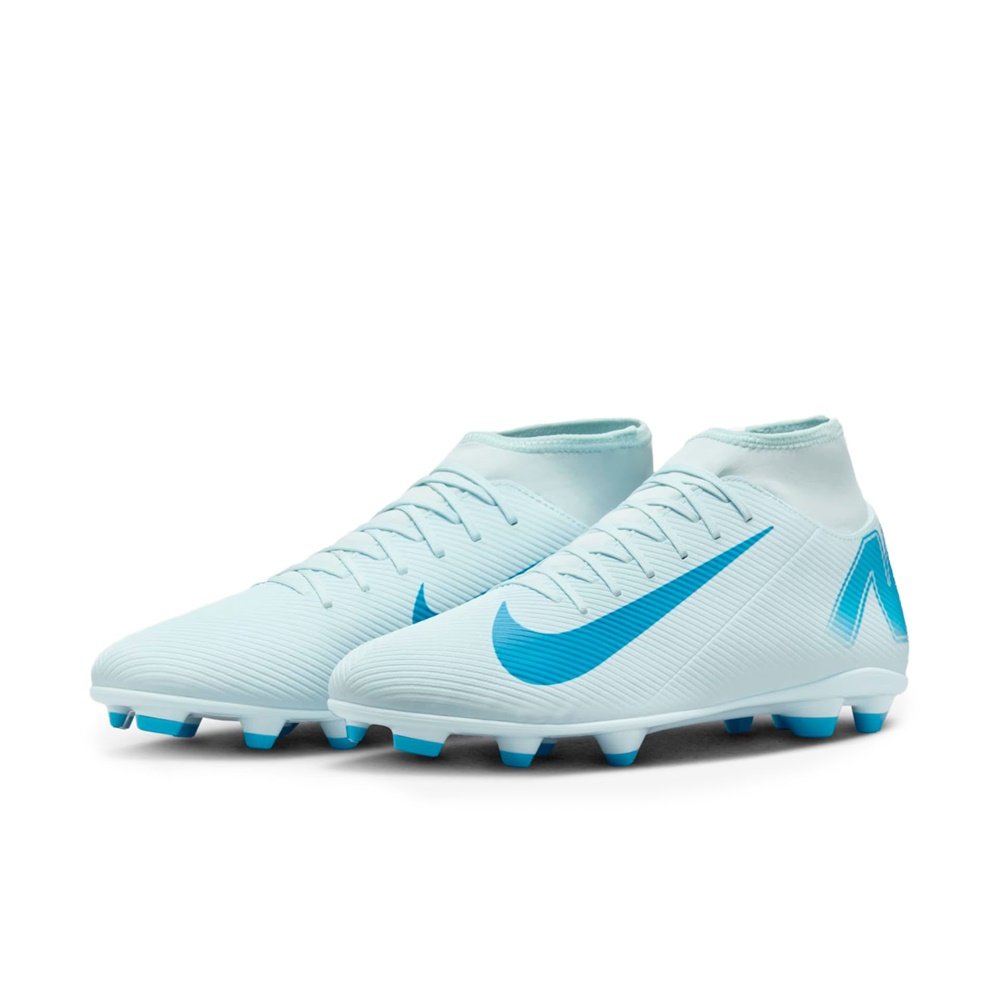 Chuteira Campo Nike Superfly 10 Club FG/MG Azul Claro 3