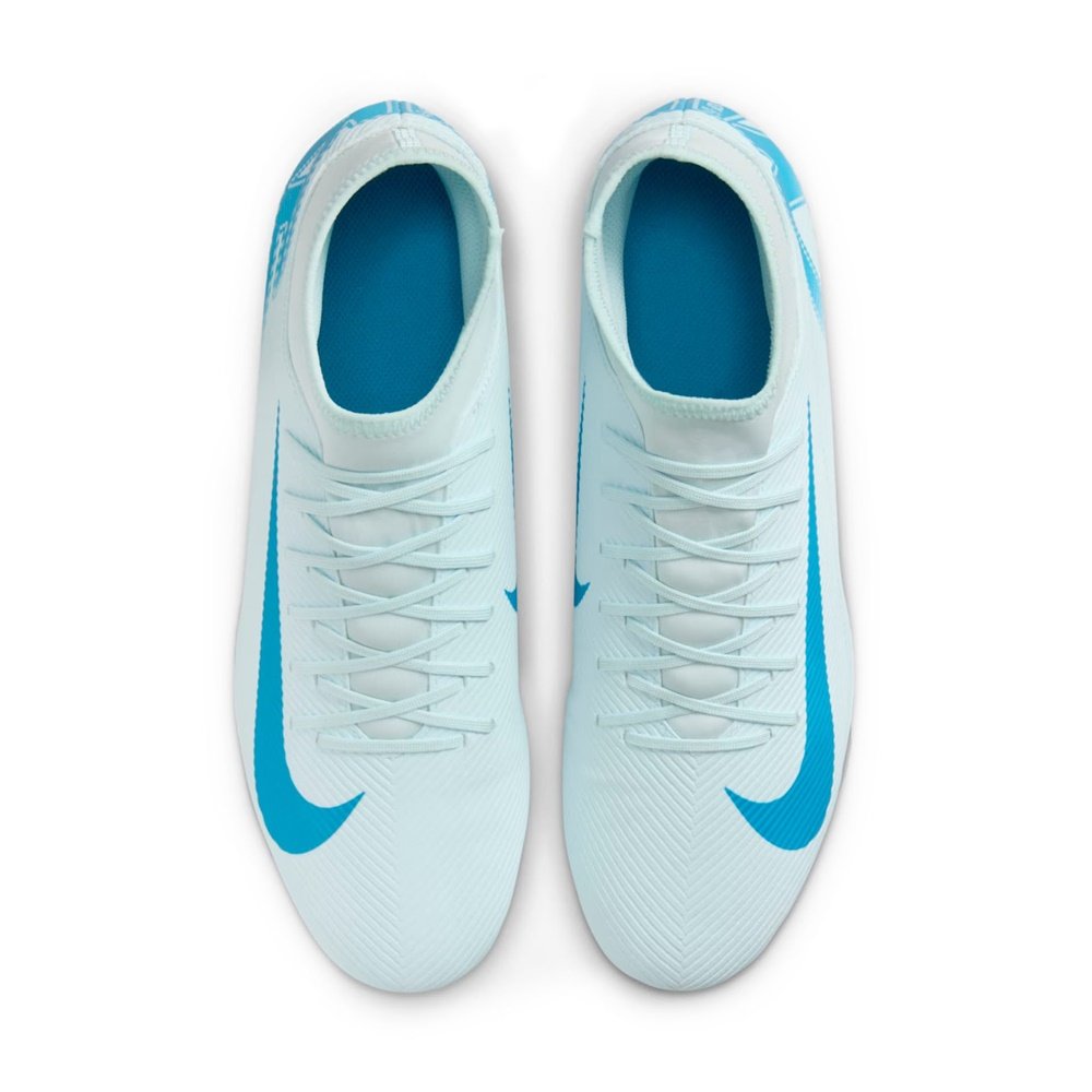 Chuteira Campo Nike Superfly 10 Club FG/MG Azul Claro 4
