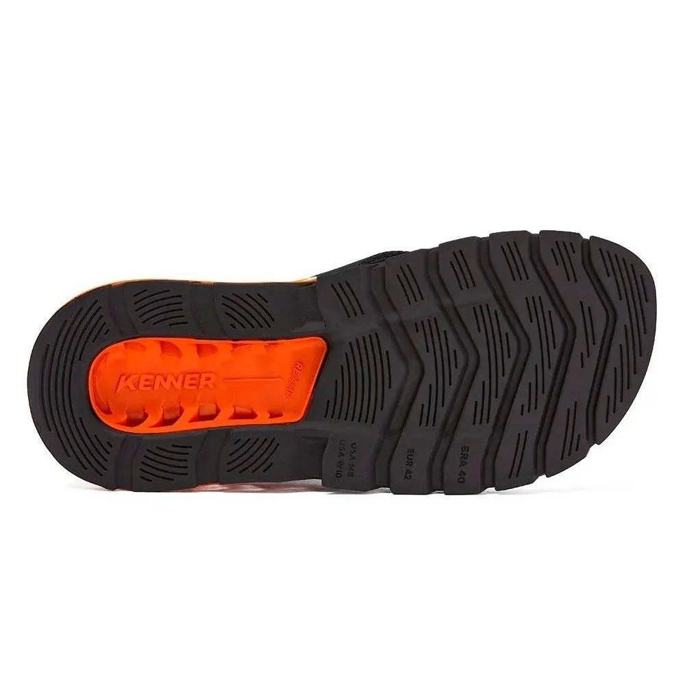 Chinelo Kenner Rakka Preto/Laranja 3