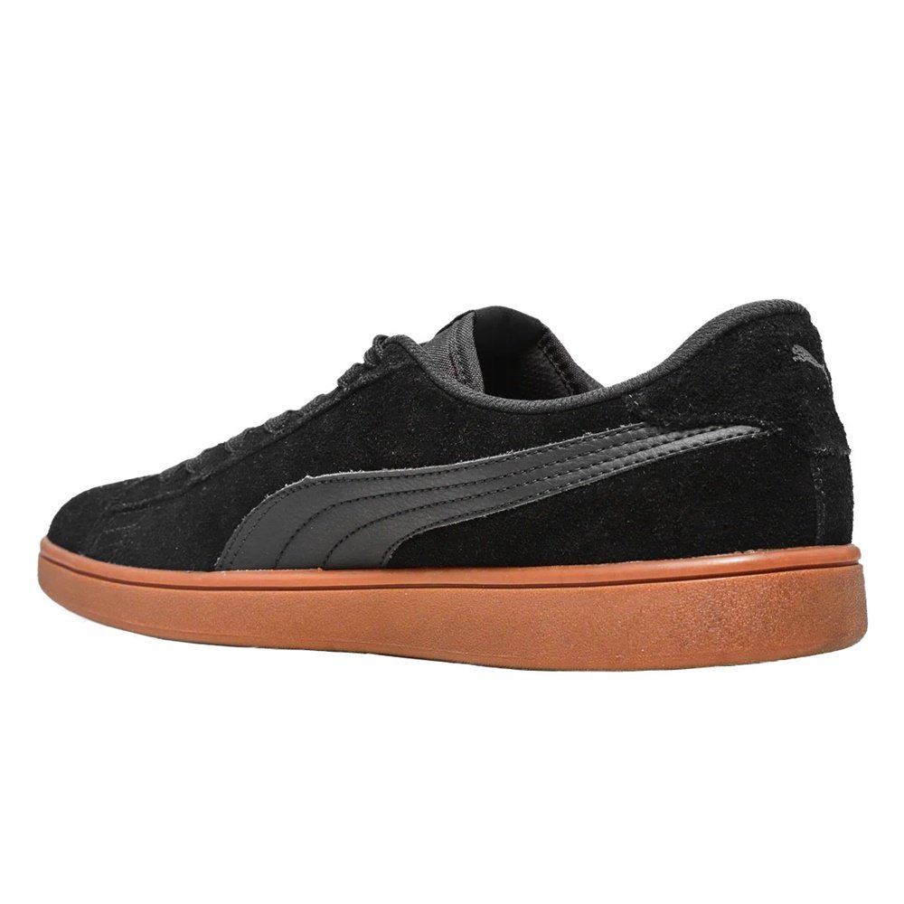 Tênis Puma Smash V2 Masculino Preto/Caramelo 2