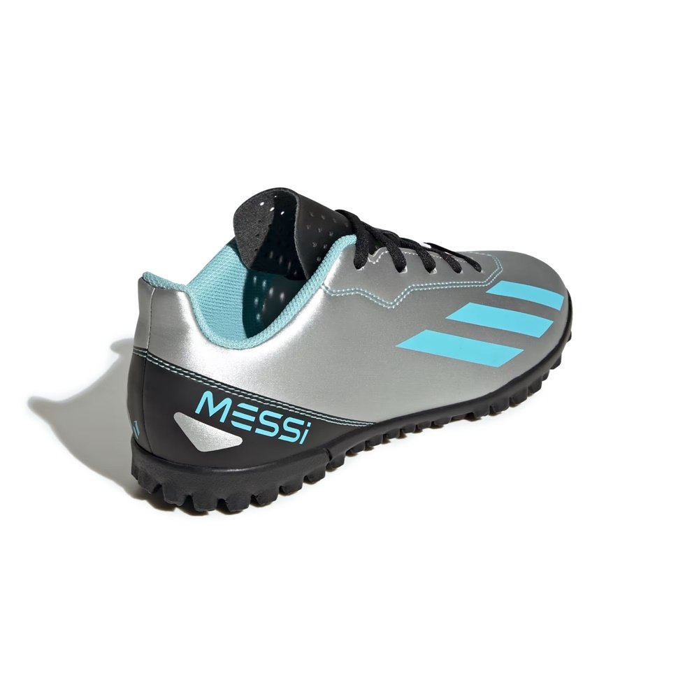 Chuteira Society Adidas X Crazyfast Messi.4 Cinza claro 4