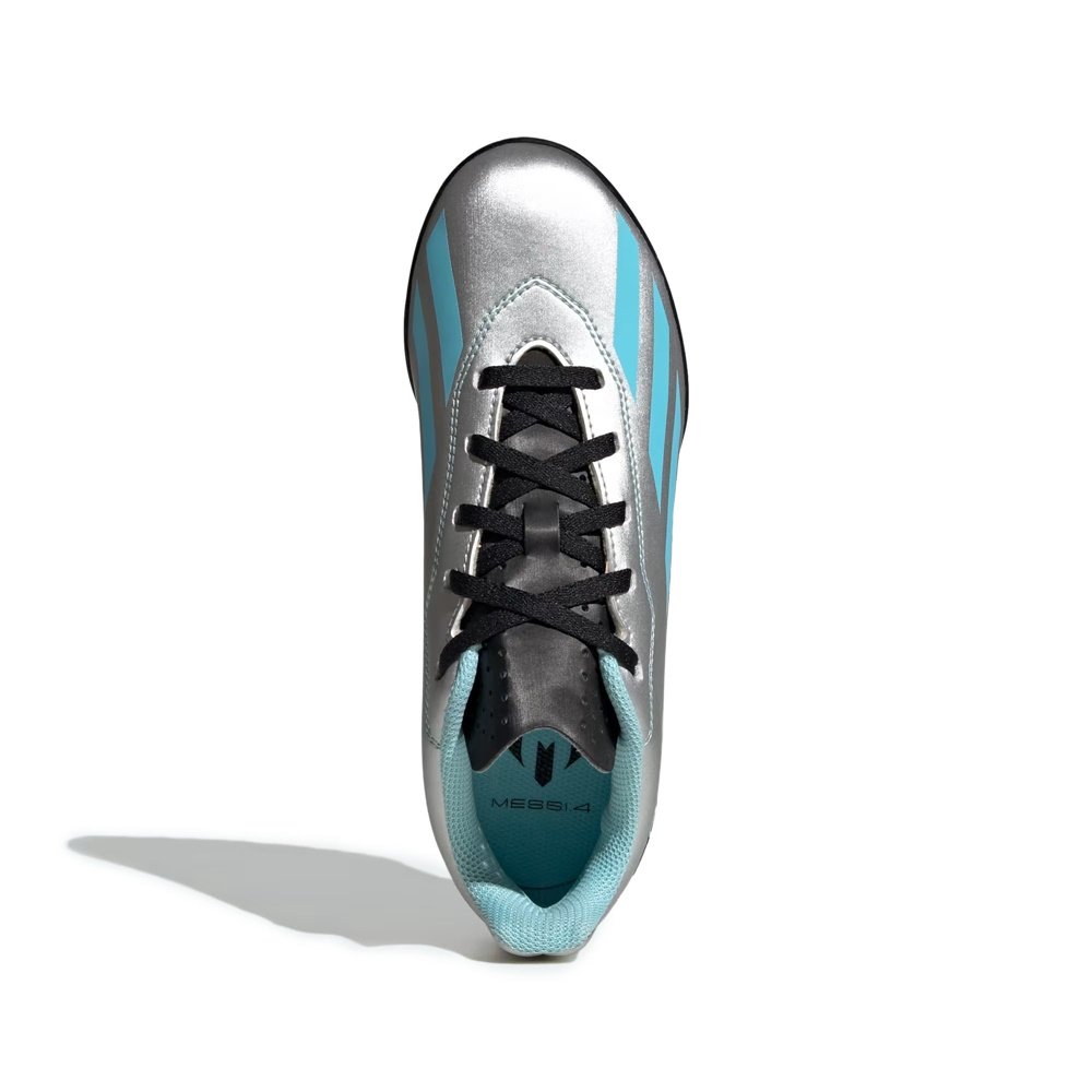 Chuteira Society Adidas X Crazyfast Messi.4 Cinza claro 5