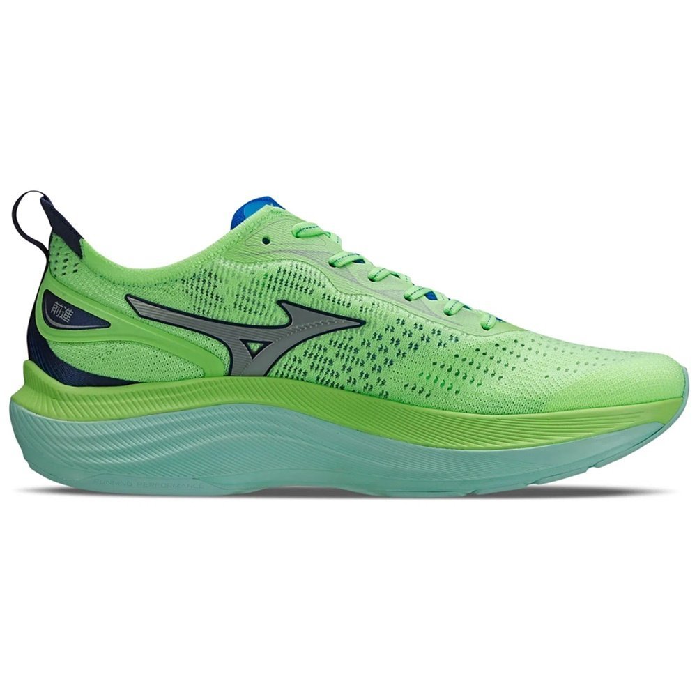 Tênis Mizuno Advance RSP Masculino Verde Fluorescente
