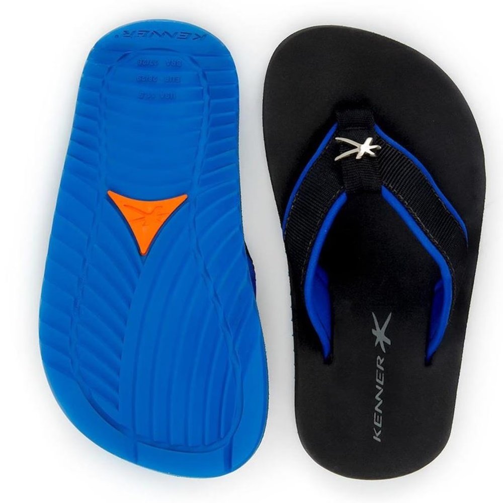 Chinelo Kenner One Cushy Azul/Preto 3