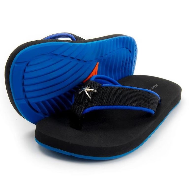 Chinelo Kenner One Cushy Azul/Preto 4