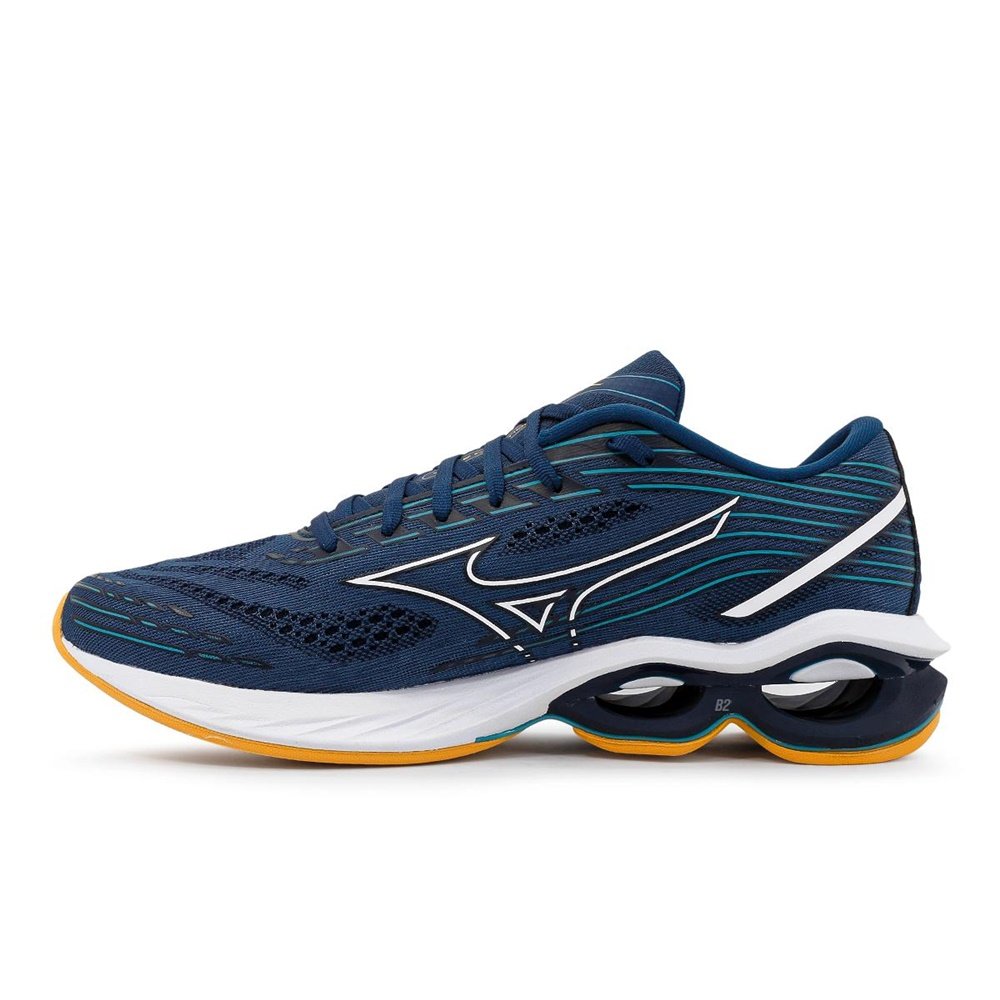Tênis Mizuno Wave Creation 24 Masculino Azul 2