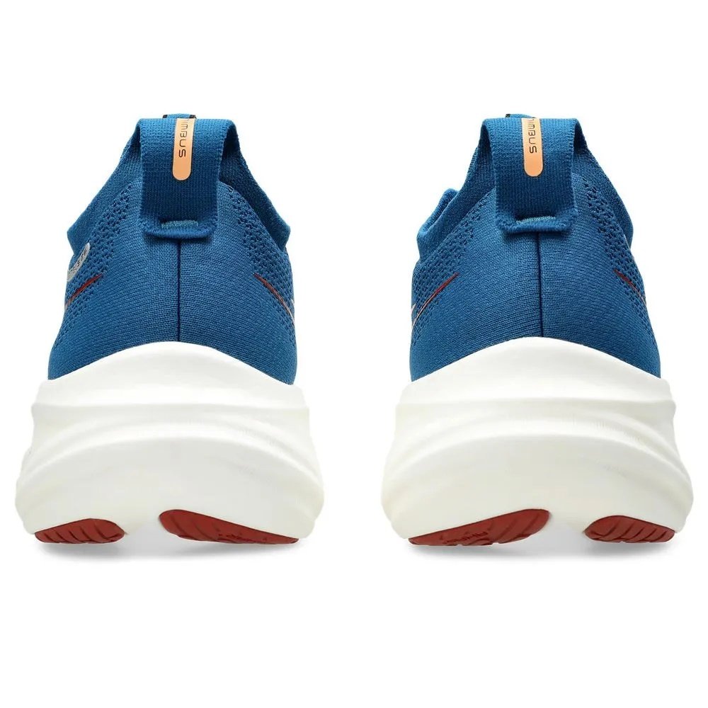 Tênis Asics Gel Nimbus 26 Masculino Azul/Laranja 4