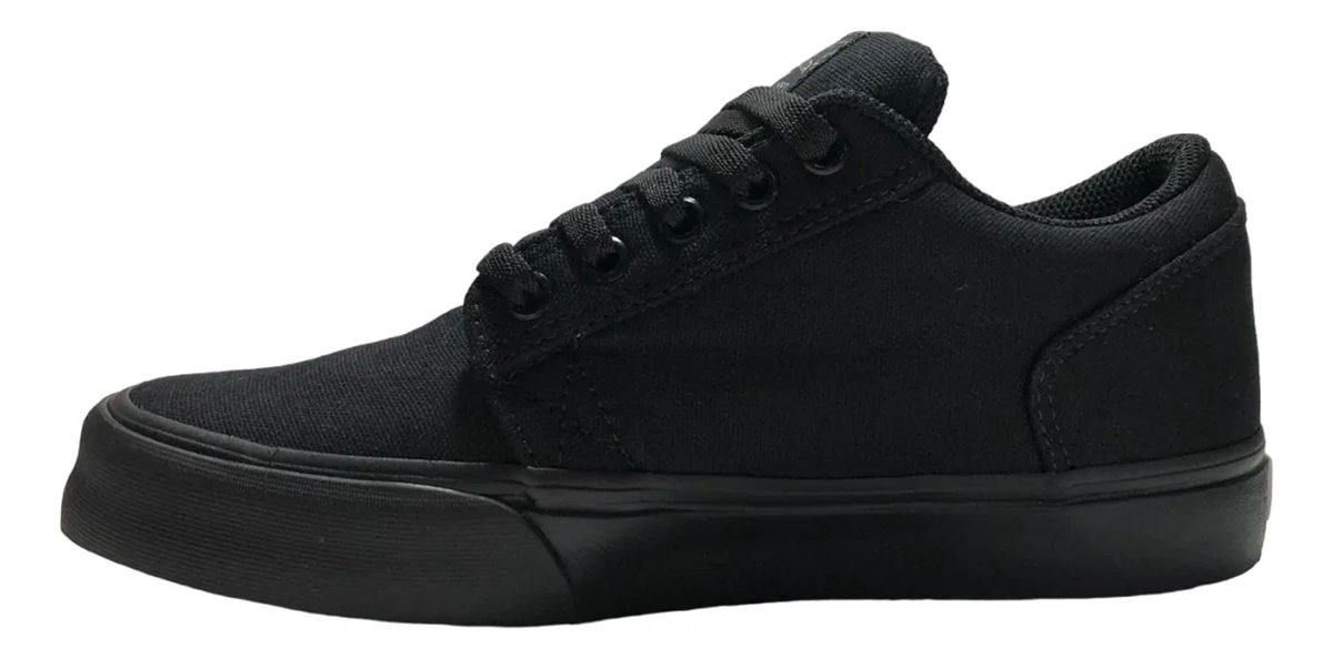 Tênis Qix Lona Adulto Unissex - QXVU0025 Preto 2